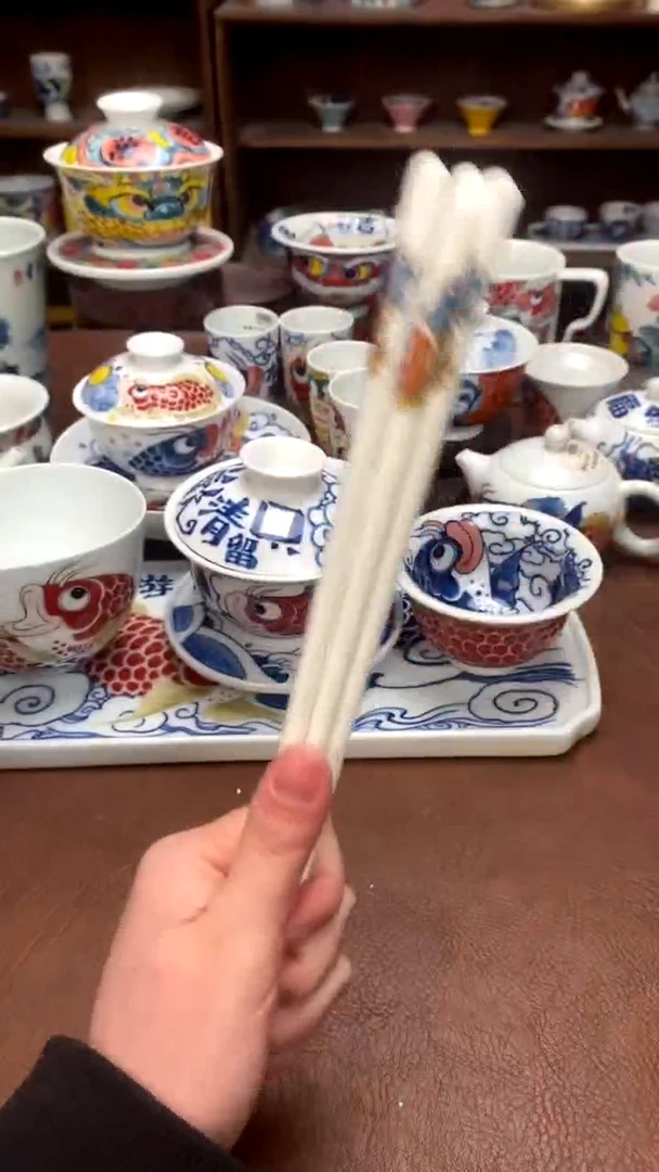 【闪购商品】顺风顺水筷子十双）昨明陶瓷