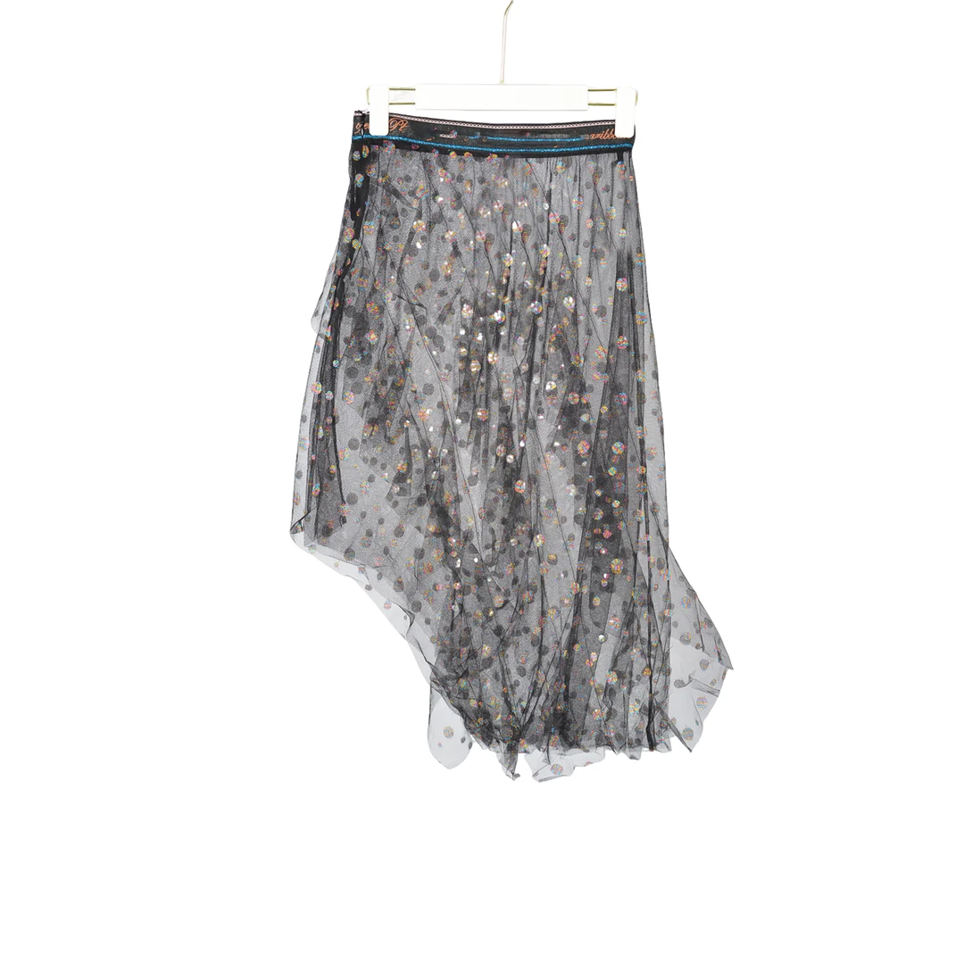 【专柜捡漏F-2】深圳设计师OKB-半裙Q043黑色正码