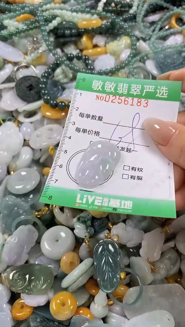 翡翠未镶嵌颈饰闪购0256183