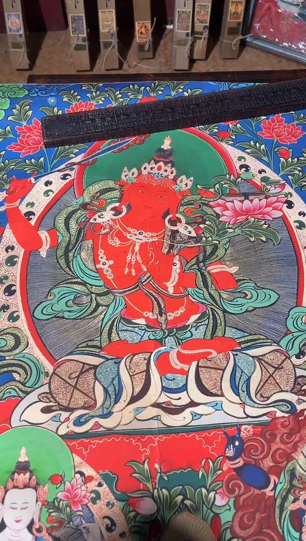 卷轴画东东唐卡tk160