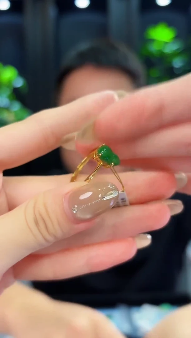 翡翠戒指未镶嵌 缅料A货/支持复检/一件