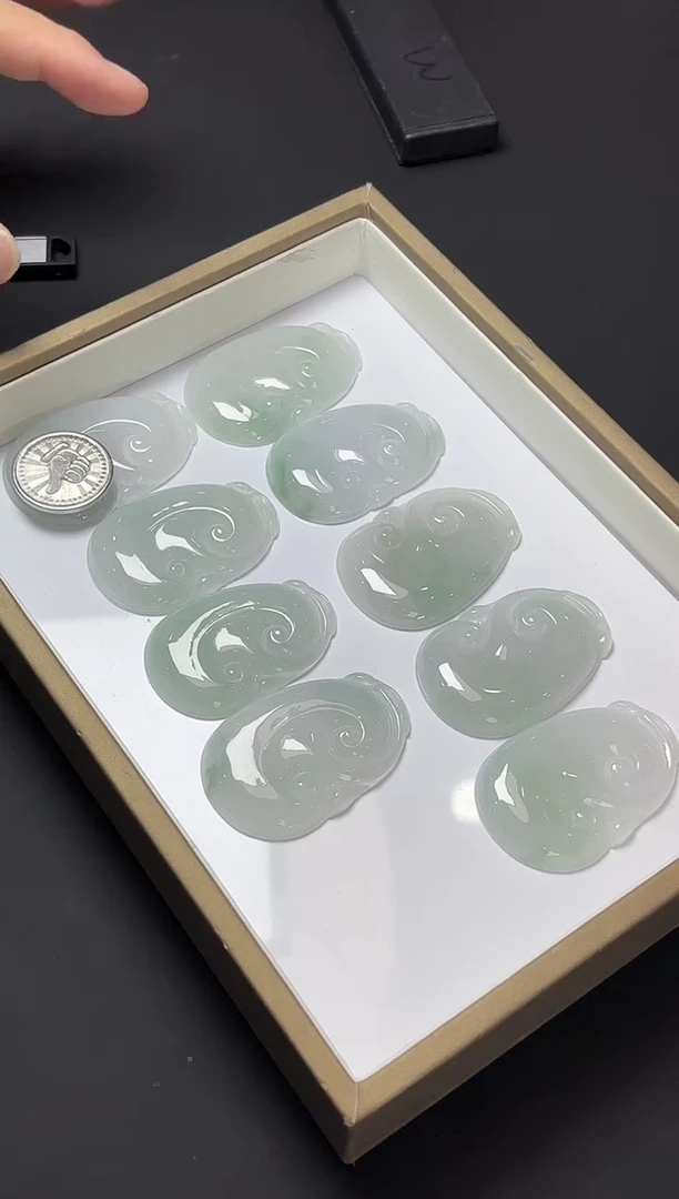 颈饰未镶嵌翡翠YM1478-4 大如意多样性发一件