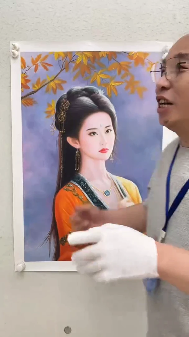 油画油画-人物-60-90厘米-麻布