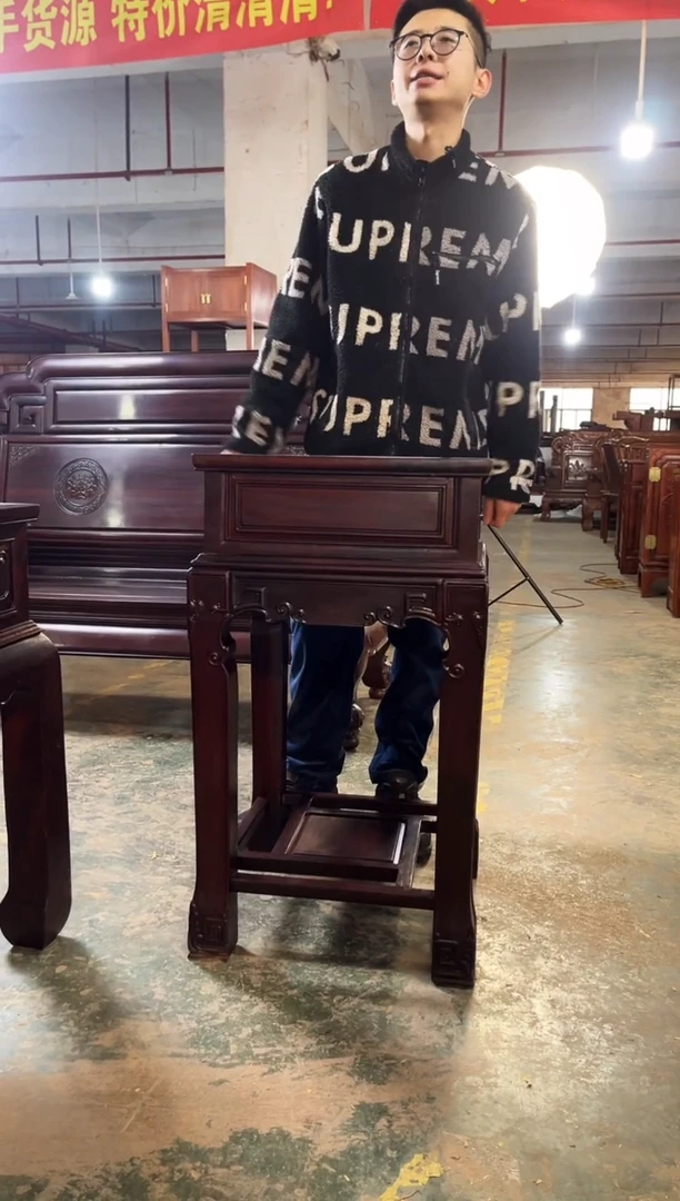 【闪购商品】黑酸枝木类成套家具J11