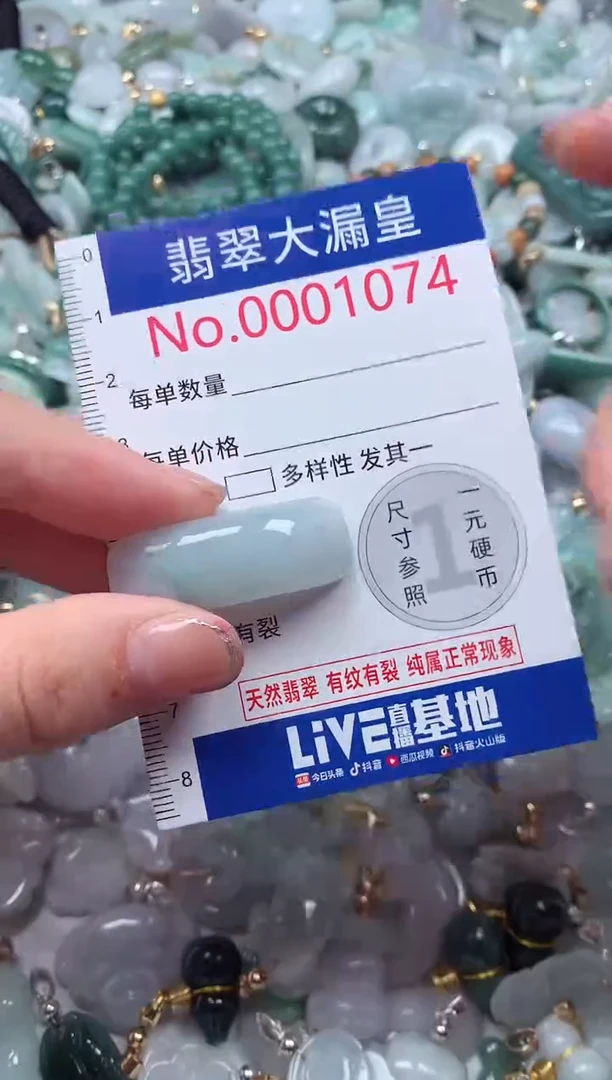 颈饰未镶嵌翡翠1074