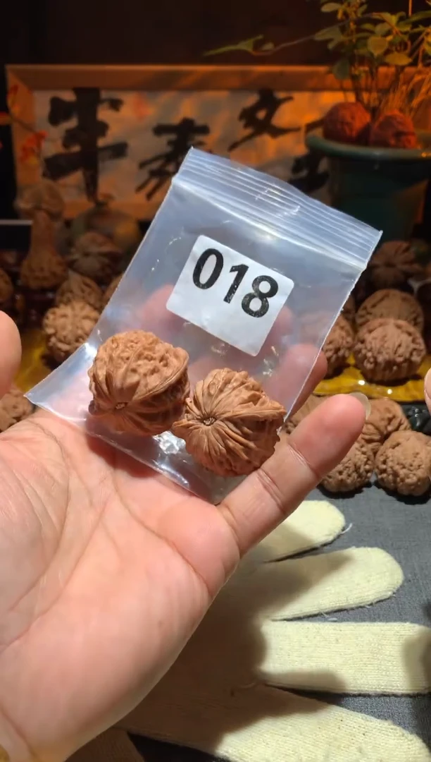 把件桃核Z**。018号 磨盘  38+尺寸左右盘玩打底不支持退换