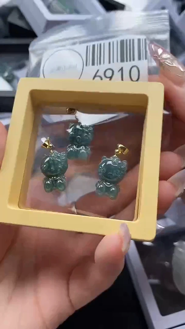 吊坠(不含链)未镶嵌翡翠6910