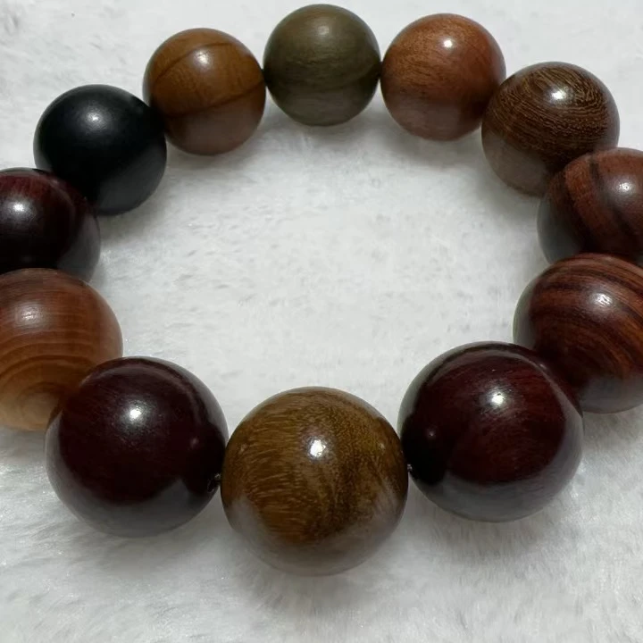 【富贾精选】自设计款多宝珠2.0×12颗珠子手串时尚潮流百搭文玩