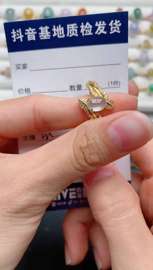 【闪购商品】翡翠戒指银S925镶嵌..........