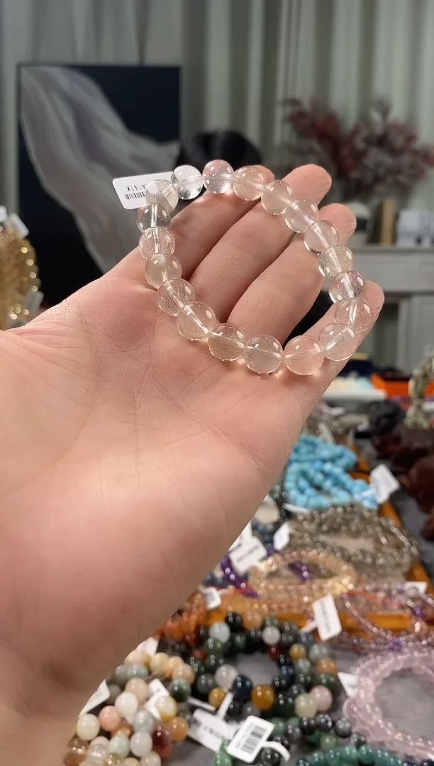 未镶嵌手链水晶兔毛