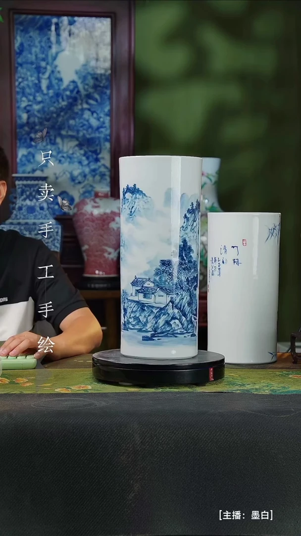 瓷片景德镇手工手绘陶瓷