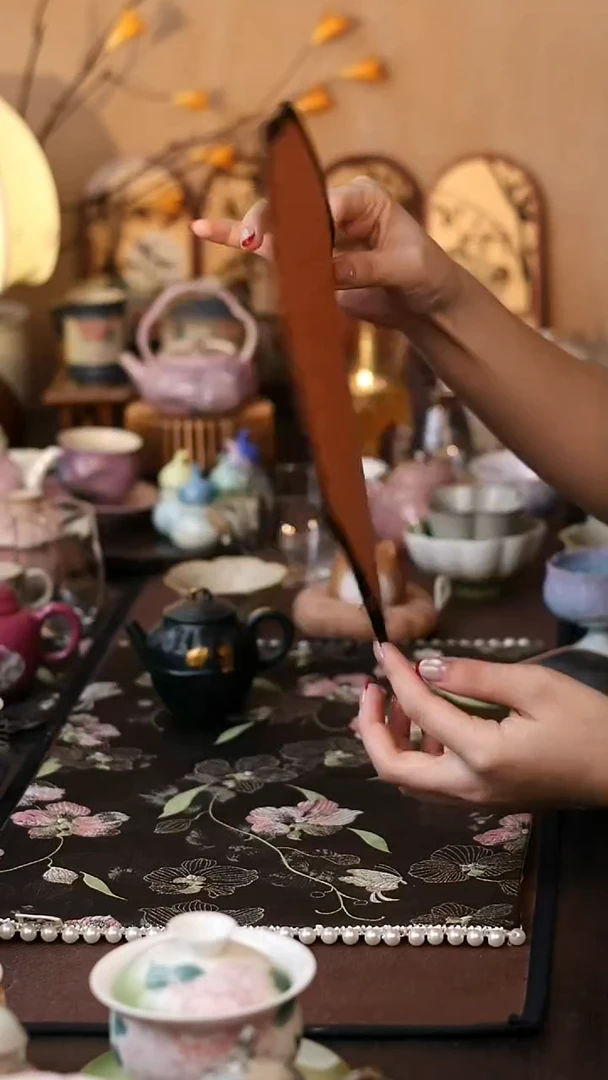 三柒陶坊藤编茶席