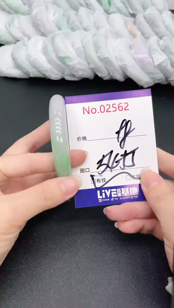 未镶嵌手镯翡翠2562