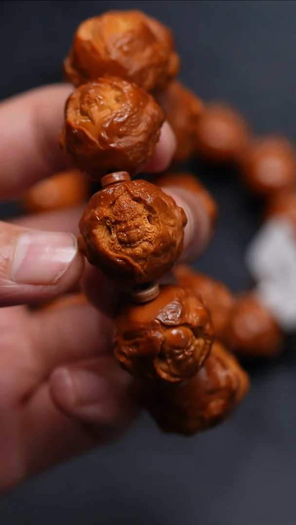 手串/手链橄榄核张**爪橄榄核