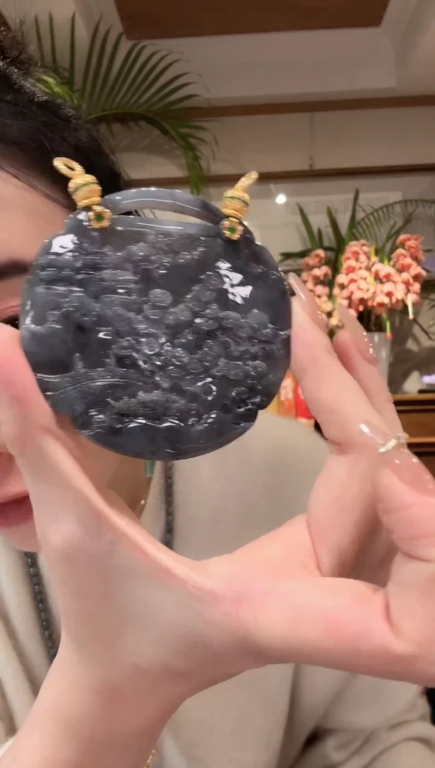 【闪购商品】翡翠颈饰未镶嵌国风