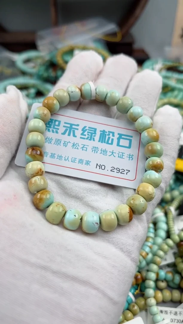 未镶嵌绿松石松石2927