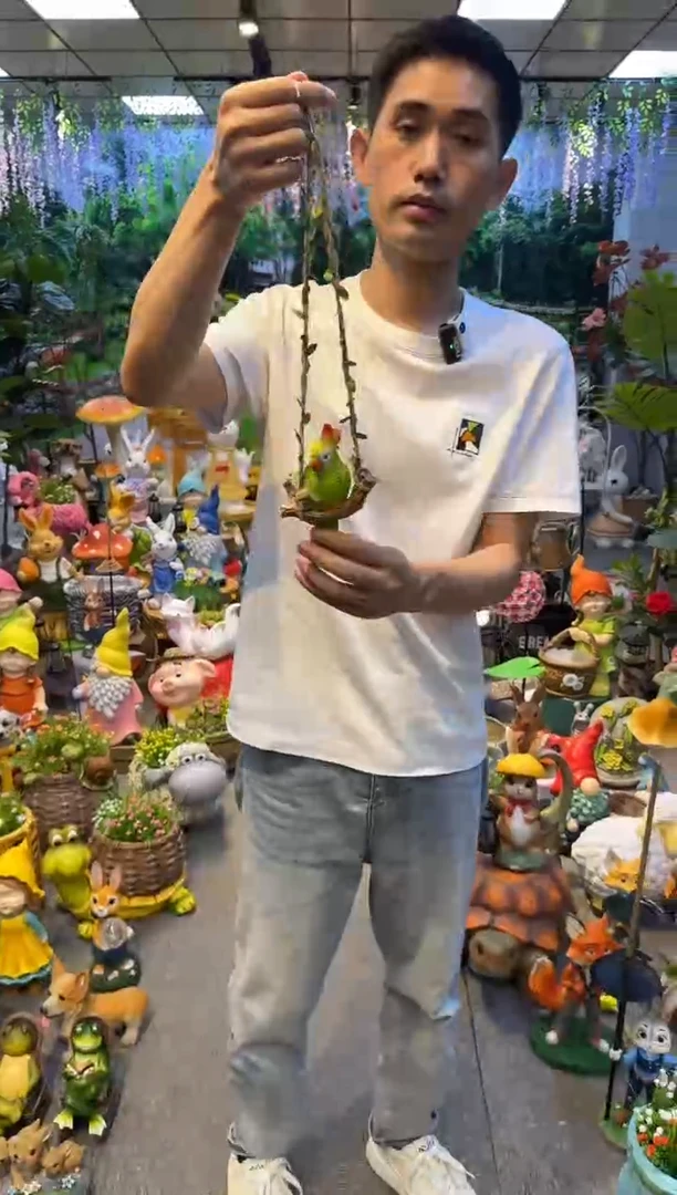 无花朵花园庭院摆件&00&