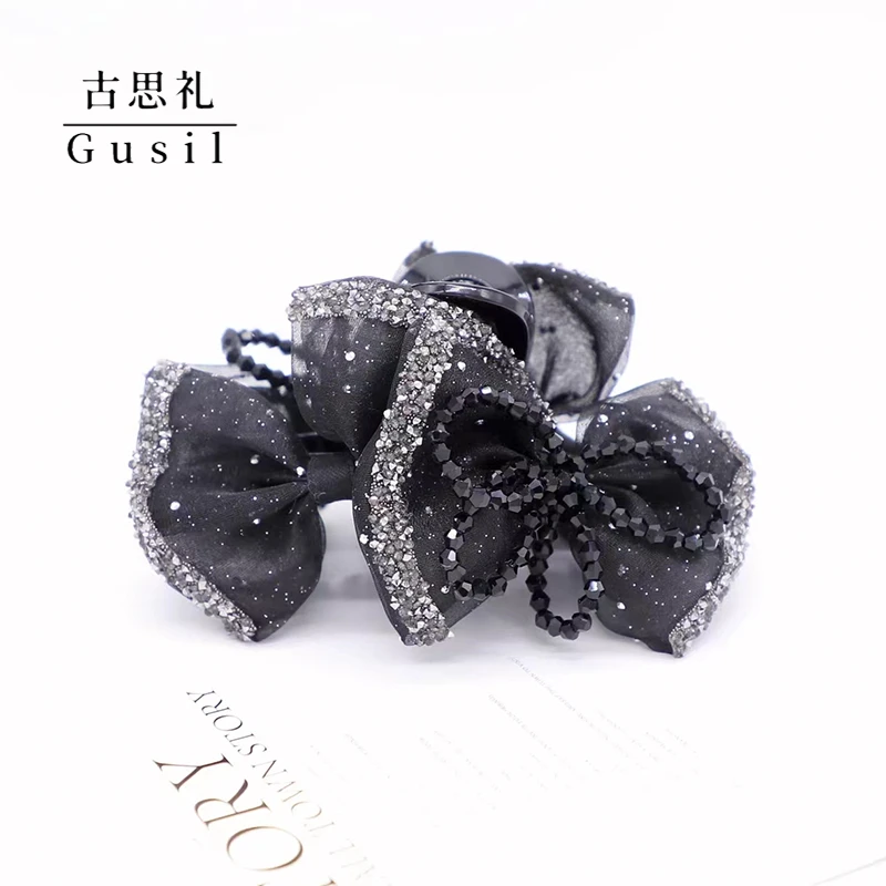 【巴黎王妃 倾城】古思礼轻奢名媛风贵气感百搭抓夹11cmGS5979