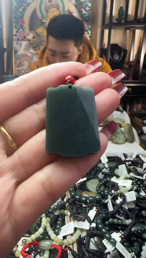 颈饰未镶嵌和田玉和田玉吊坠13