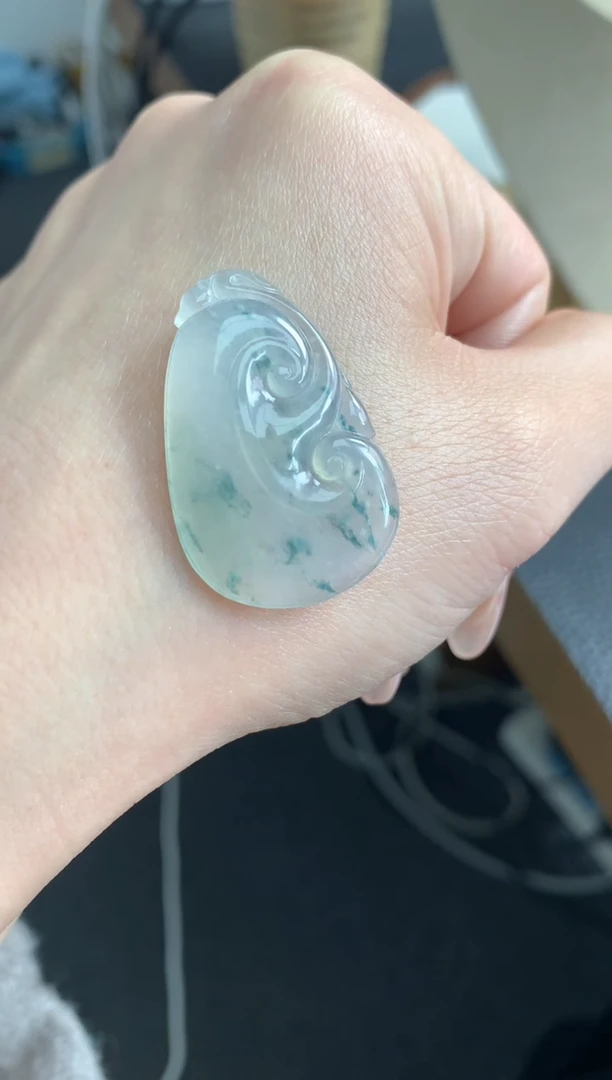 【闪购商品】定制翡翠未镶嵌如意