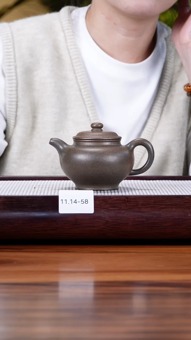 茶壶紫砂11.14-58黄金段  还原烧 掇只200