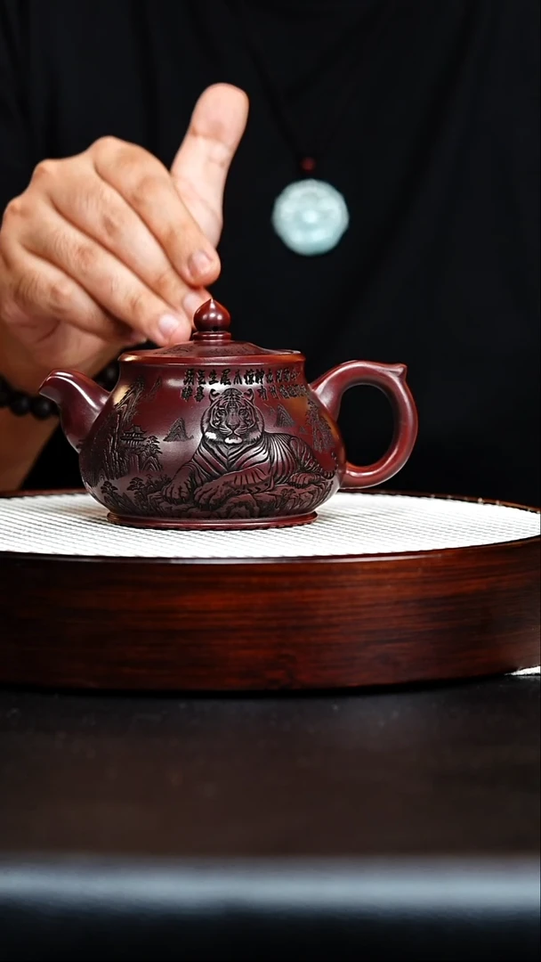 茶壶紫砂宜兴紫砂 潘壶 吴国政