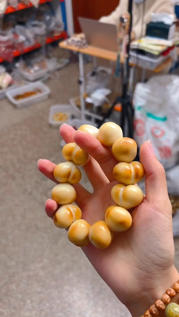 吊坠菩提根/象牙果新款光面屁桃单圈