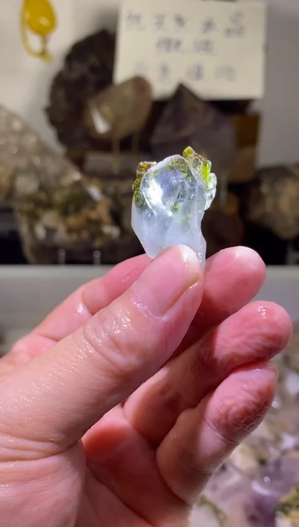 未镶嵌珠宝半成品水晶71号四川超七花园水晶