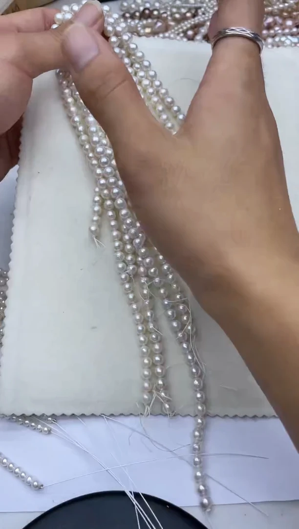 项链未镶嵌淡水珍珠6-7