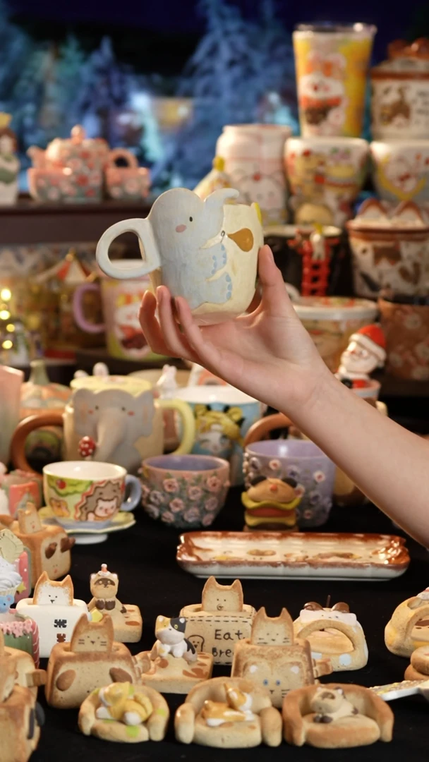 其他陶景德镇釉下彩手绘设计师款陶瓷