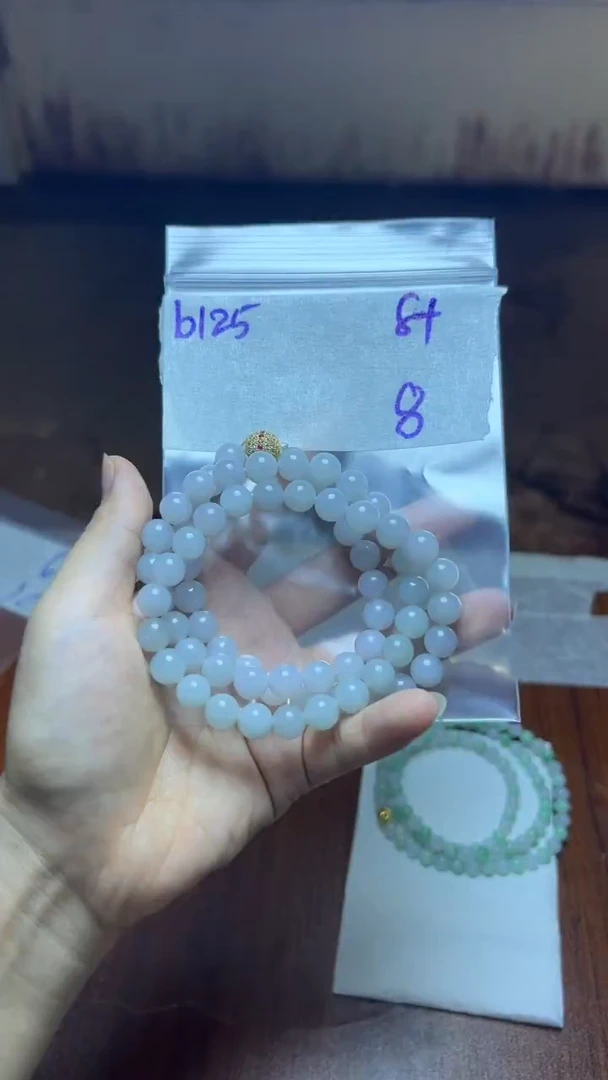 定制翡翠未镶嵌毛货需要抛光多样性发货拍一发一b125