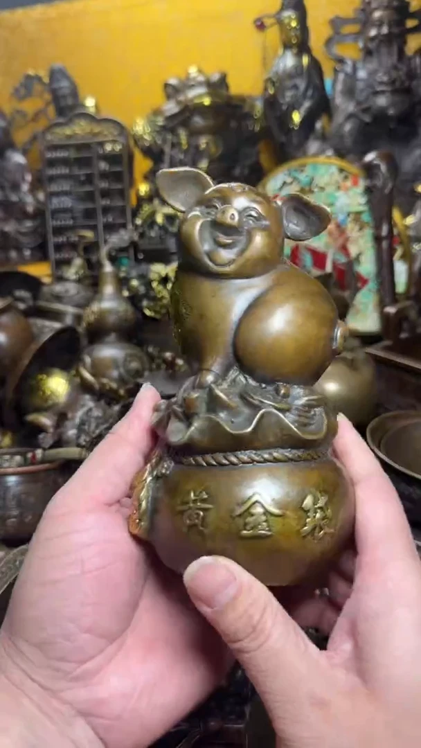 铜器摆件收收藏藏