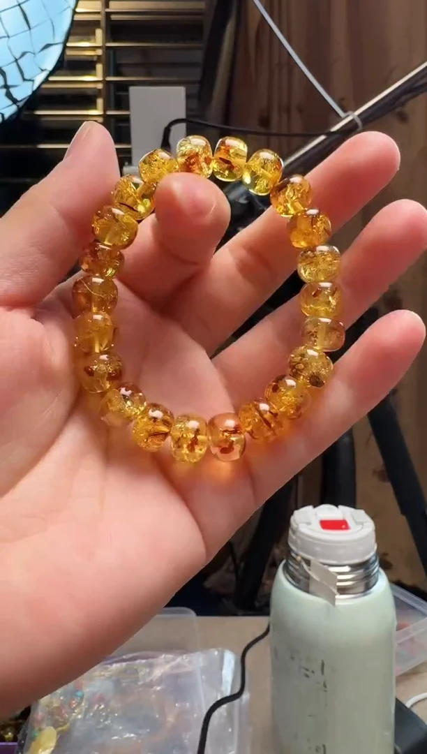 【闪购商品】琥珀珠宝奇石未镶嵌 10mm