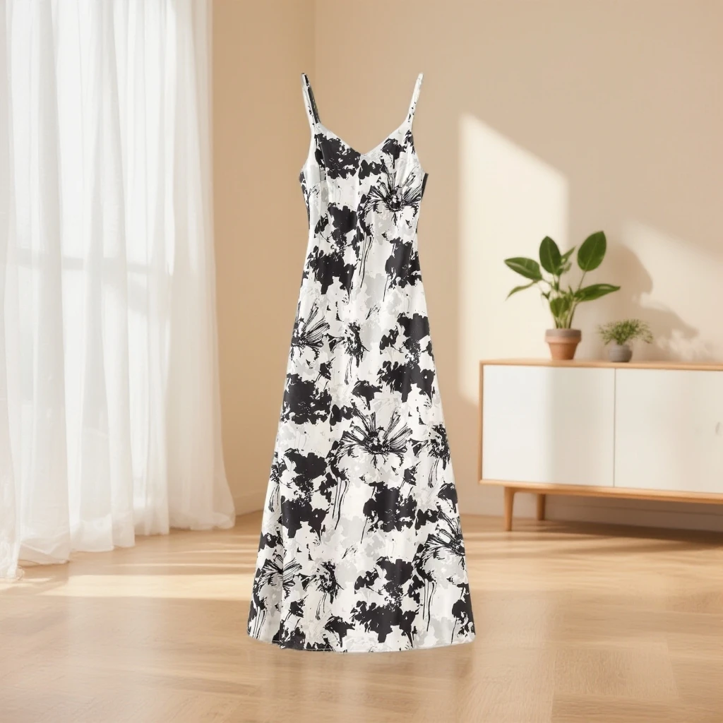 连衣裙时尚少女百搭流行夏季短款中款长款尾货孤品中古