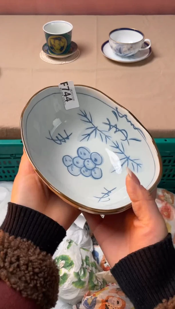 瓷片瓷器瓷器F744