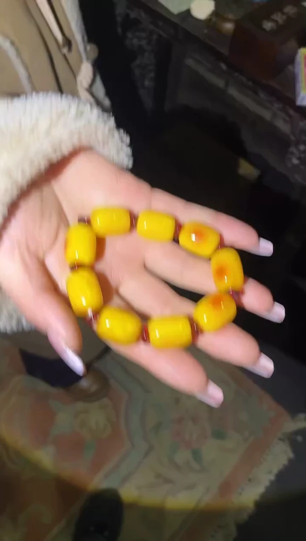 【闪购商品】蜜蜡手链未镶嵌28合合合合合合合合