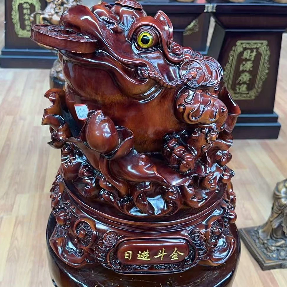 《特大号金蟾》高46cm宽40cm送保养开业送礼