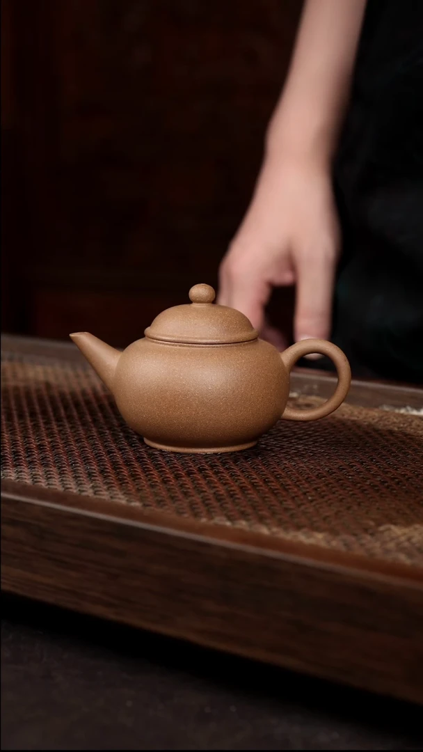 茶壶紫砂芝麻绿水平