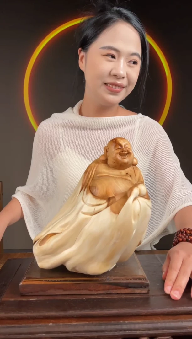 柏木（崖柏）手工摆件,先抢先得! 编号:41