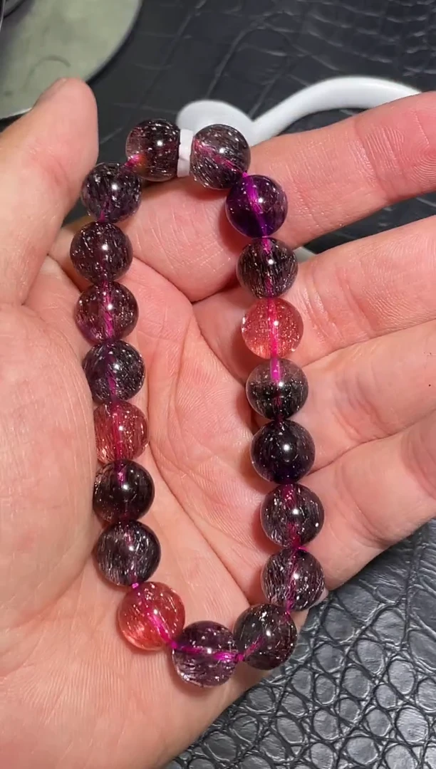 水晶手链未镶嵌K*K单圈超七A10