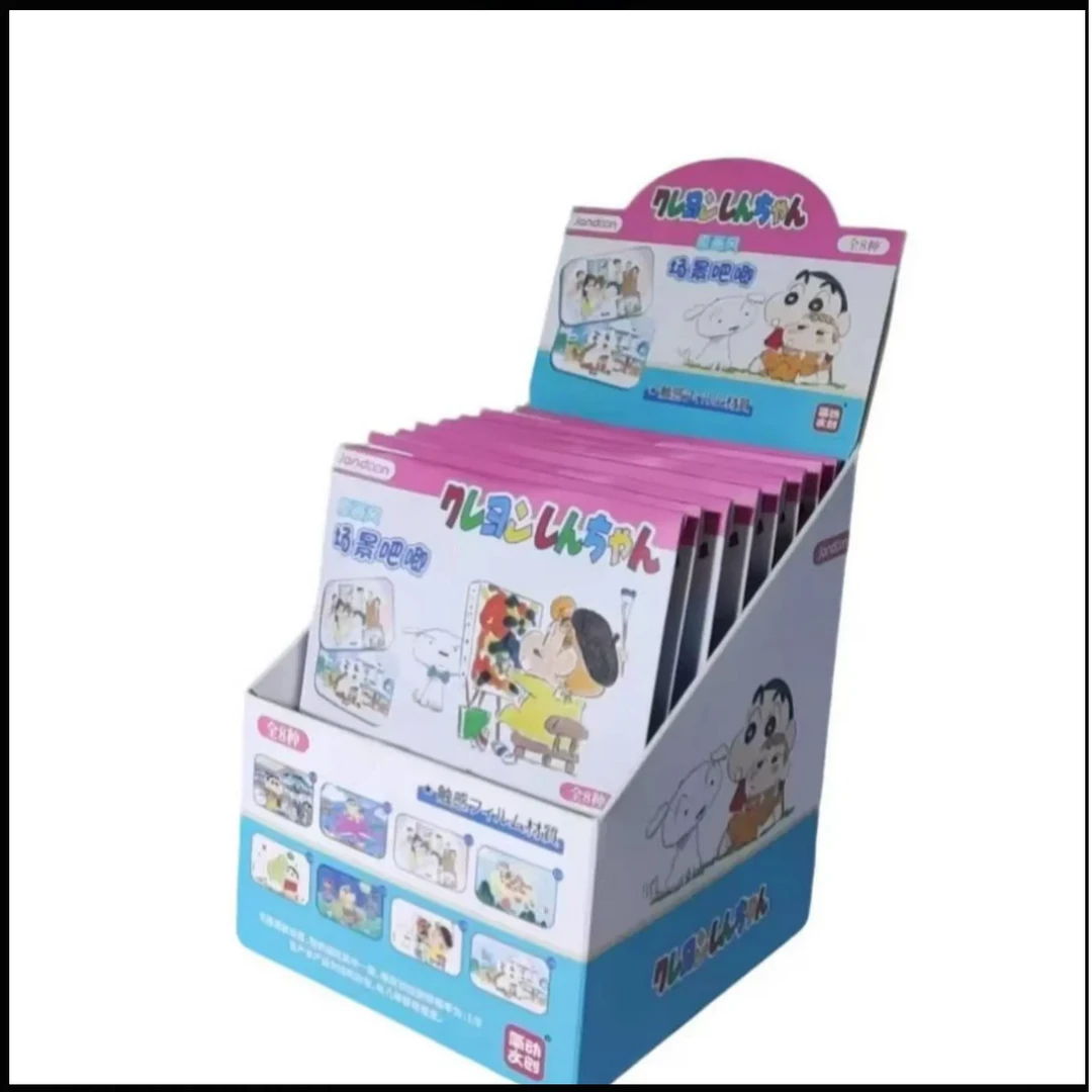 简动文创（平拆/许愿） 蜡笔小新原画风吧唧徽章盲盒代拆