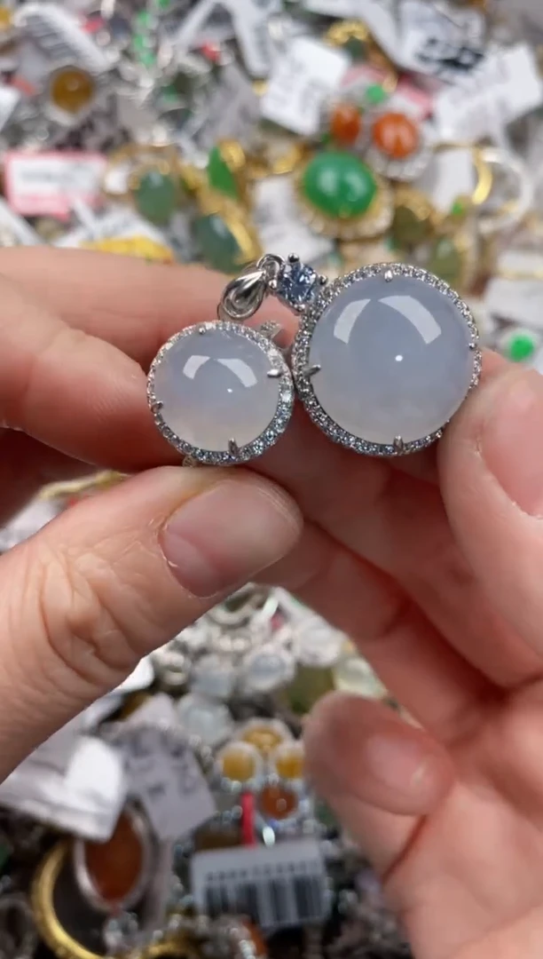 银S925镶嵌戒指翡翠1010    4