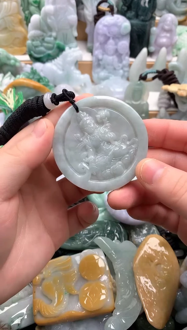 吊坠(不含链)未镶嵌翡翠1