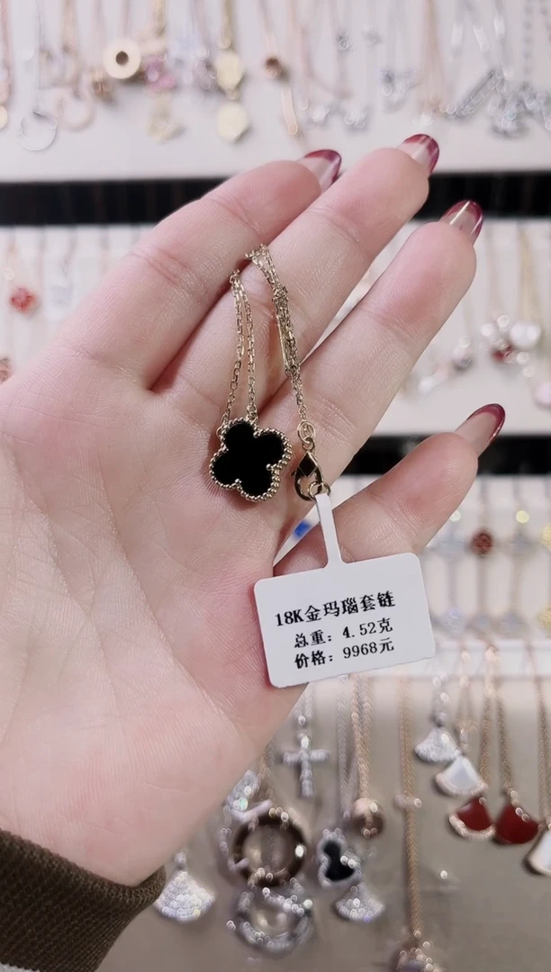 【闪购商品】玛瑙套链18K金镶嵌18K金镶嵌 K黄