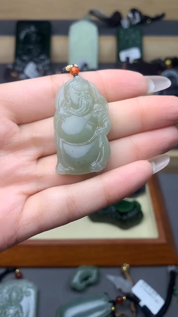 【闪购商品】和田玉吊坠(不含链)未镶嵌挂件拍一发一