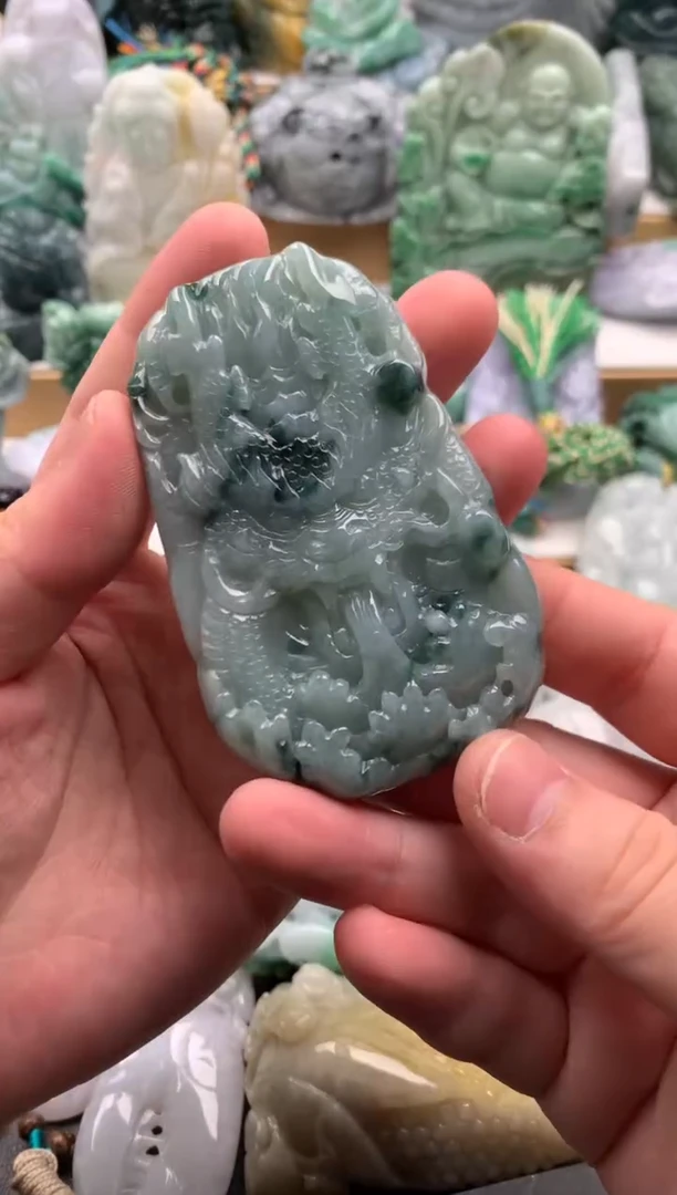 吊坠(不含链)未镶嵌翡翠1