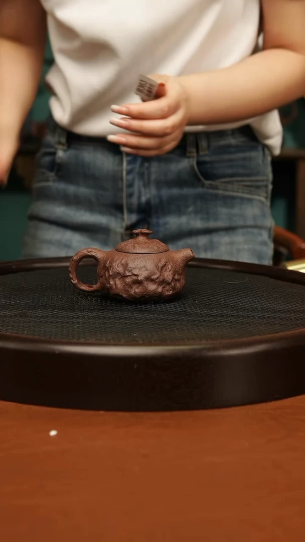 茶壶紫砂363宜兴紫砂全手供春壶