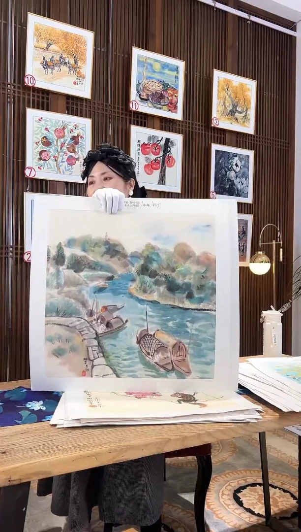 版画耿玉琨名章限量版画S