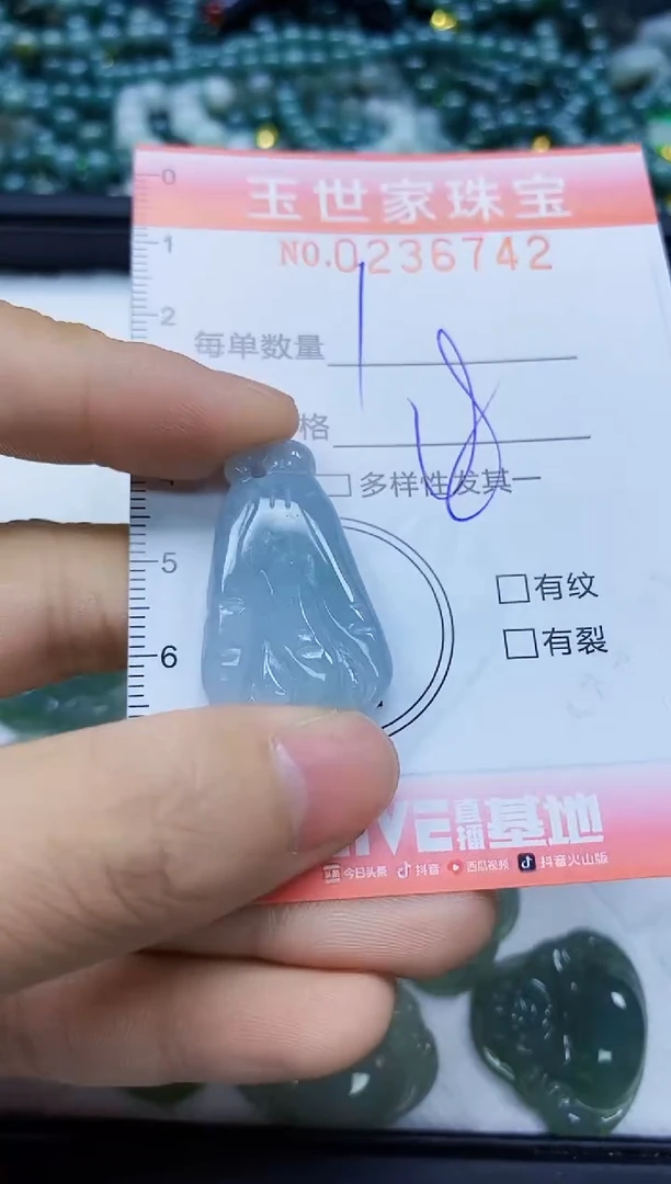 翡翠未镶嵌颈饰闪购0236742