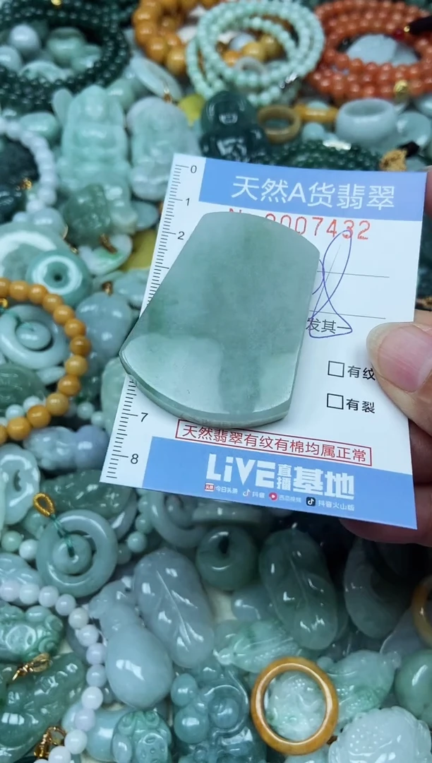 翡翠未镶嵌吊坠(不含链)翡翠